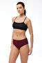 Women's Burgundy 2 Pack Modal High Waist Slip Panties 1955 - 2
