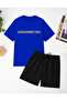 Unisex Absolutely No. Design Printed Tshirt Shorts Set