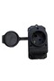 1X16A Wall Type Socket Rubber Black