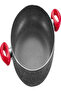 Frying Pan Ø 28 cm – Dual Grips, Manico Rosso Series