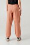 Pocket Stoned Leg Brit Elastic Stopper Girl's Sweatpants - 7