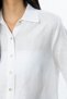 Butterfly Embroidered Linen Blouse Ecru 03114 - 3