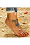 Trendlover Carved Water Drop Foot Jewelry - 2