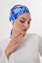 Patterned Buckle Bonnet Hijab Bonnet Daily Use Bonnet Shawl Scarf - 6
