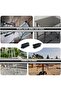 YouU 24 Pcs Rectangle Black Plastic Plug End Cap Furniture Chair Leg Foot Cover Cap Tubing Inserts E - 5