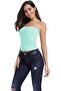 Women's Seamless Strapless Crop Top Tube Top Inner Camisole, Free Size (Pack Of 2) - 3