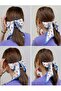 Women's Modern Kerchief Bandana Hair Tie Shawl Strawberry Pattern Bandana - 2