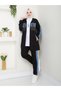 Sports Hijab Suit - Cotton and Denim Detailed Daily Combination3 N-05442 _ Black - 3