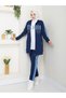 Sports Hijab Suit - Cotton and Denim Detailed Casual Combination 3 N-05442 _ Laci - 2