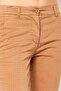 Women Regular Houndstooth Straight Pants, Tan - 3