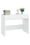 Desk White 101x50x76.5 cm Engineered Wood - 2