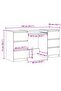 Writing Desk Black 140x50x77 cm Engineered Wood - 3