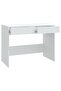 Desk White 101x50x76.5 cm Engineered Wood - 6