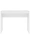 Desk White 90x40x72 cm Engineered Wood - 2