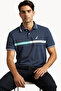 Contrast Striped Regular Fit Premium Cotton Logo Polo Shirt - 4