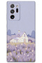 Galaxy Note 20 Ultra Compatible Flower Pattern Phone Case + Screen Protector - 5800