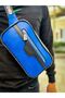 Tablet Men's Bag Black Blue - 3