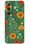 Realme C65 Compatible Flower Pattern Phone Case + Screen Protector - 5786