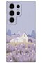 Galaxy S22 Ultra Compatible Flower Pattern Phone Case + Screen Protector - 5800