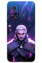 Xiaomi Mi 10t Compatible Geralt Pattern Phone Case + Screen Protector - 5826