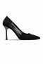Penaty Women's Side Chain Detailed Heel Metal Pointed Toe Heeled Shoes 4038