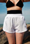 Trend Women's Laser Pattern 2in1 SEA POOL SPORTS SHORTS with Inner Leggings - 5