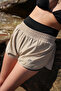 Trend Women's Laser Pattern 2in1 SEA POOL SPORTS SHORTS with Inner Leggings - 7