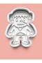 Witch Costume Cookie Mold and Sugar Dough Mold Set of 4 - 3