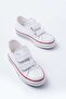 Children's Unisex Comfortable Fit Linen Velcro Sneaker - 4