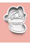 Cute Cat in Socks Cookie Mold and Sugar Dough Mold Set of 4 0167-Set - 5