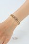Xuping Design Steel Bracelet with Colored Stones - 3
