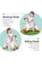 Brand My Pony Kids Toy 2-in-1 Ride-on Rolling + Rocking Horse Baby Rocker Toy for Girls and - 3