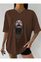 Unisex Diamond Women's Portrait Design Printed Tshirt