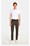 Men's Regular Fit Comfortable Cut Seasonal Canvas Khaki Trousers - 4