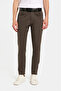 Men's Regular Fit Comfortable Cut Seasonal Canvas Khaki Trousers