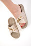 Beige Women's Slippers 20703 - 3