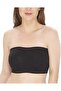 Women's Non Padded Seamless Strapless Tube Bra, Black - 5