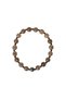 Certified Smoky Quartz and Hematite Stone Bracelet with Silver Apparatus - 6