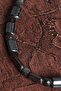 Certified Natural Obsidian and Hematite Bracelet – Saff Natural Stone - 4