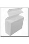 Palex Portable Horizontal Z-Fold Towel Dispenser White - 2