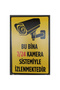 This Building Is Monitored 24/7 Camera Aluminum Uv Printed Sign - 20cm X 30cm - 2