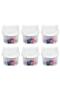 Moonstar Dry Food Pulses Storage Container 600 ml Set of 6 White-Mas-104