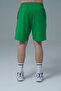 Daily Core - Green Relaxed Fit Cotton Men's Sports Shorts - 5
