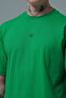 Pure Comfort - Green Relaxed Fit 100% Cotton Basic Men's T-Shirt - 3