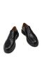 Genuine Leather Men's Black Daily Shoes - 8