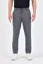 Men's Gray Lycra Elastic Comfort Fit Chino Trousers - 2