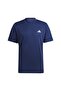 Tr-Es Base t Navy Blue Men's T-Shirt Ic7429 - 4