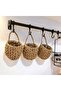 Home Decoration 3-Piece Organizer Flower Pot Flower Pot Organizer Basket (10X10Cm) - 5