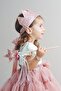 Queen Tied Sequin Queen Crown and Star Wand (Dried Rose)