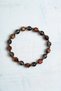 Certified Smoky Quartz and Tiger's Eye Natural Stone Bracelet - 2